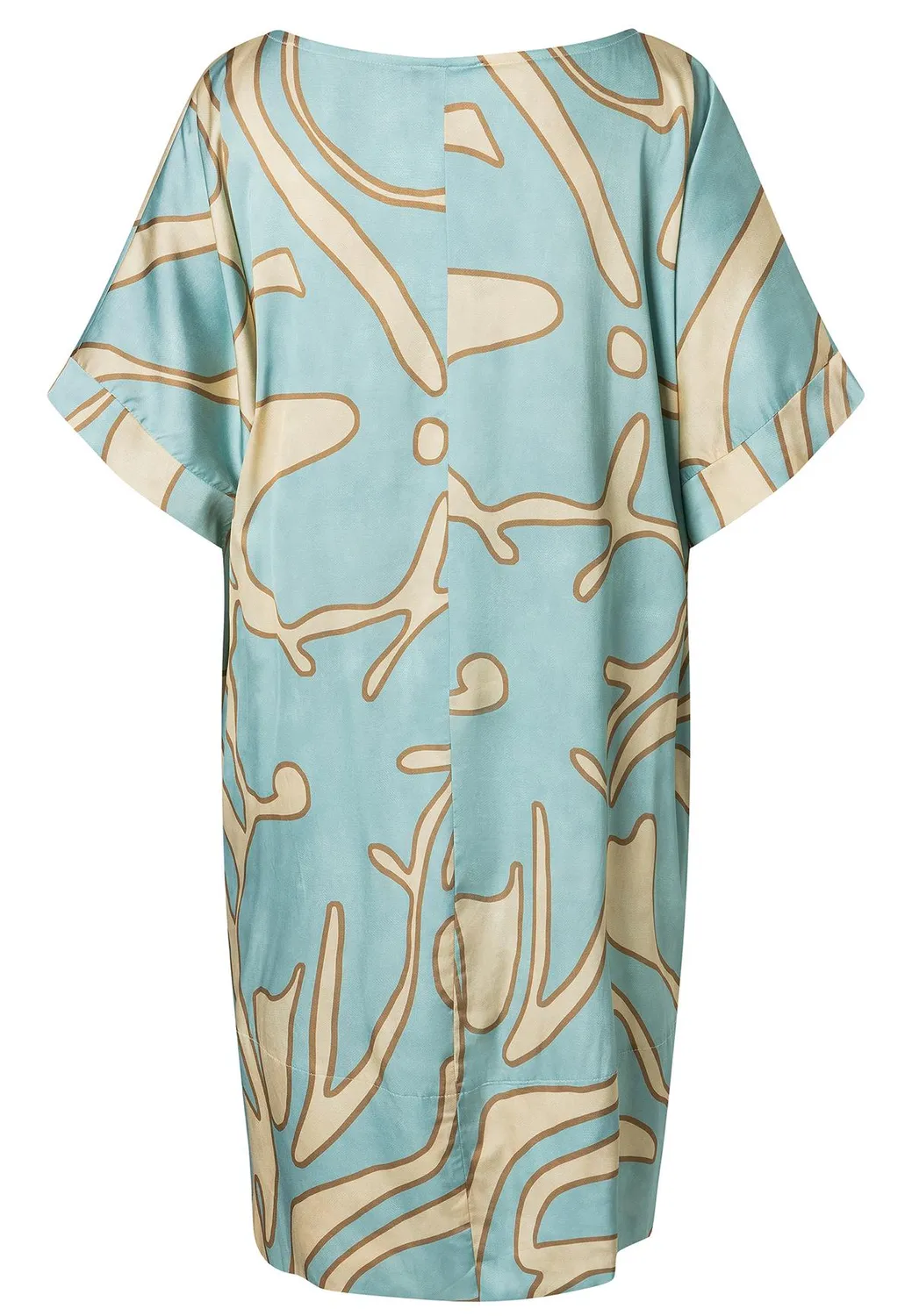 Ana Alcazar Zazilia abito fantasia azzurro oversize