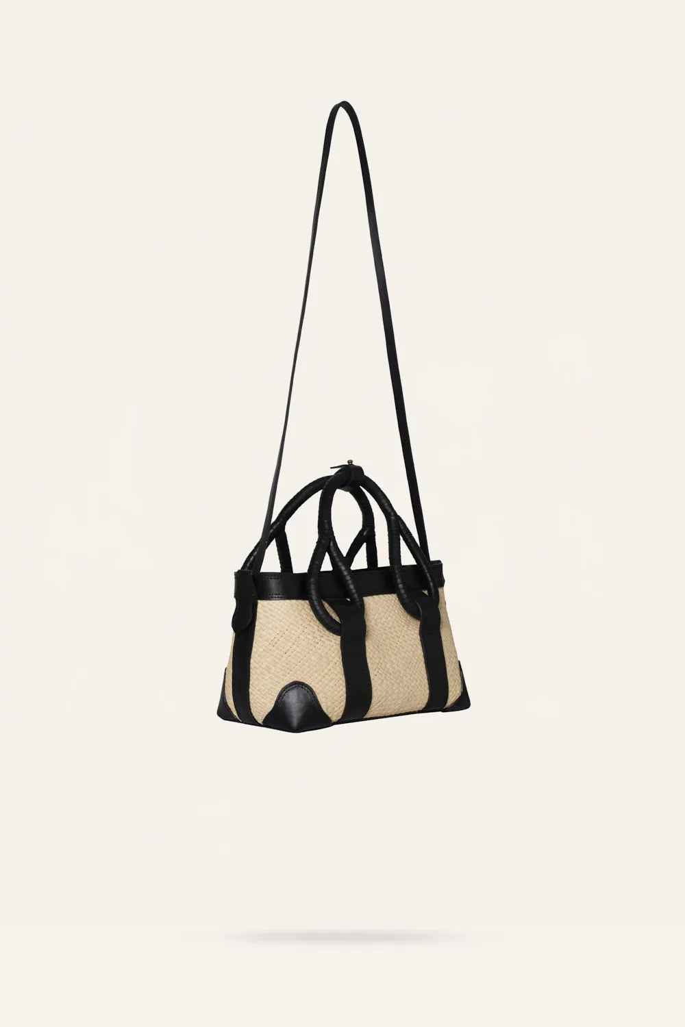 Johanna Ortiz Ranch Legacy tote ecru pelle iraca
