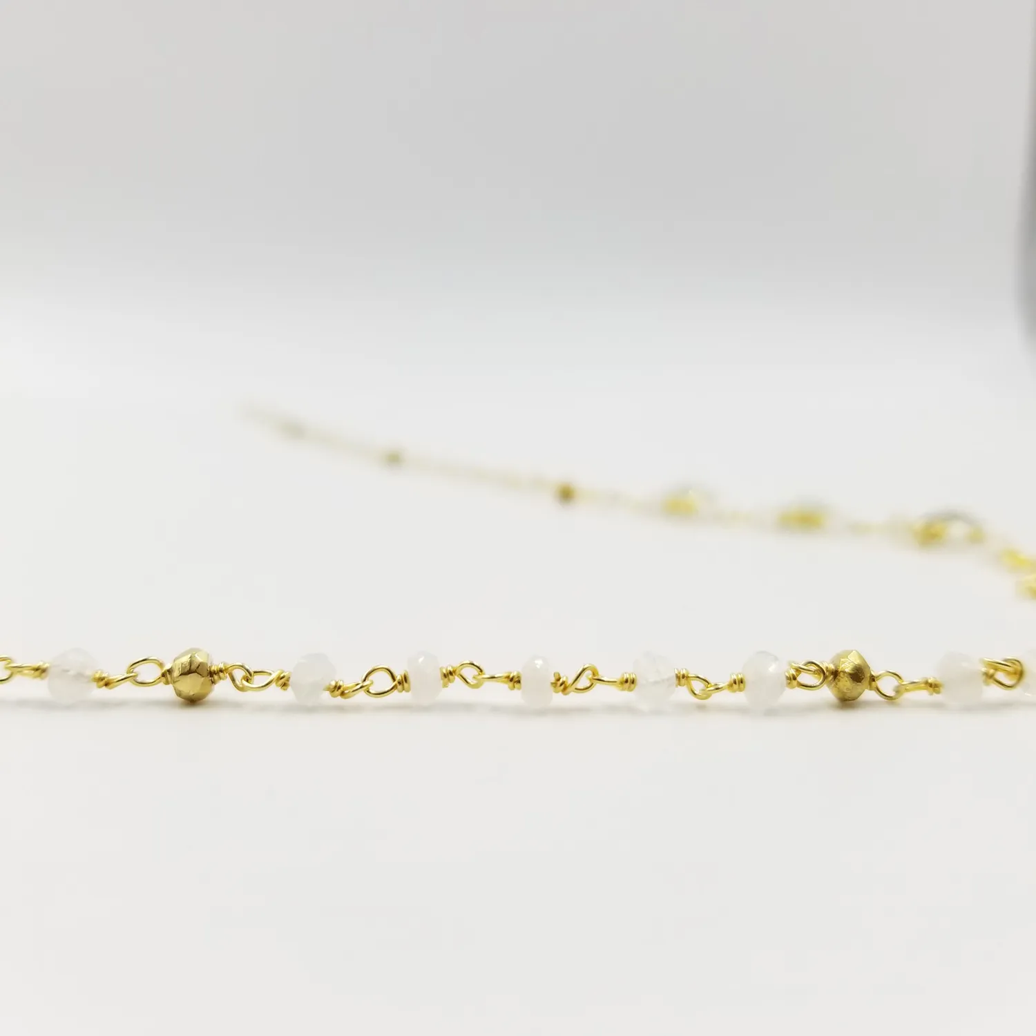Our Dve Stark Pearl Choker collana perle placcata oro