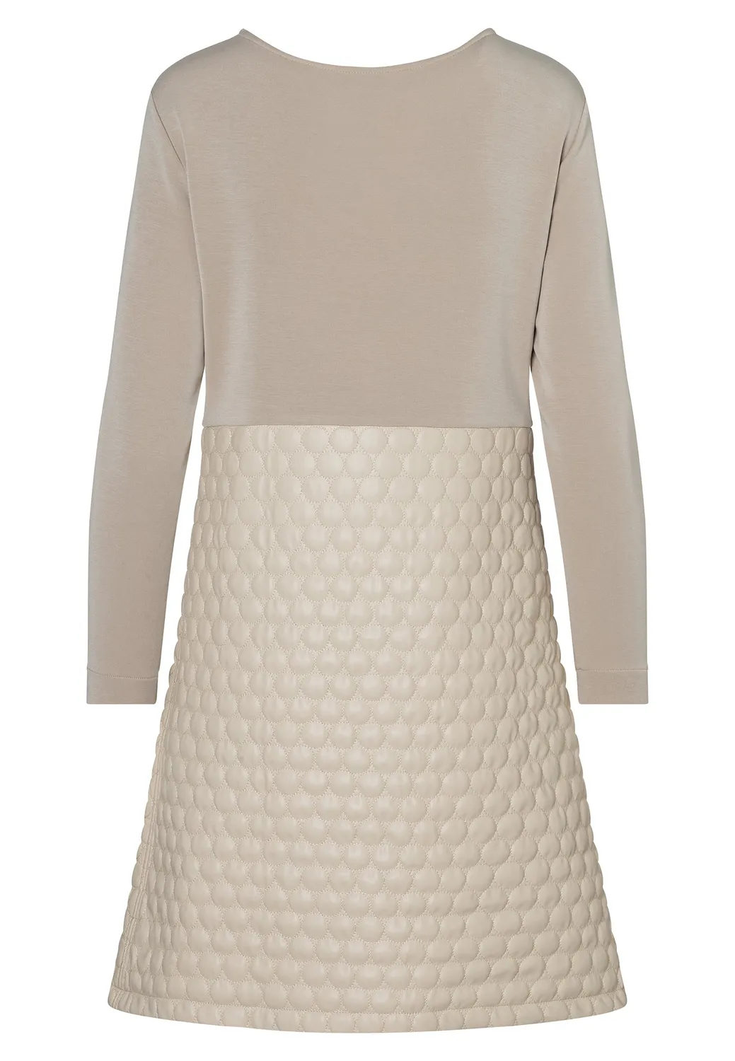Ana Alcazar Enyfia abito impero beige corto