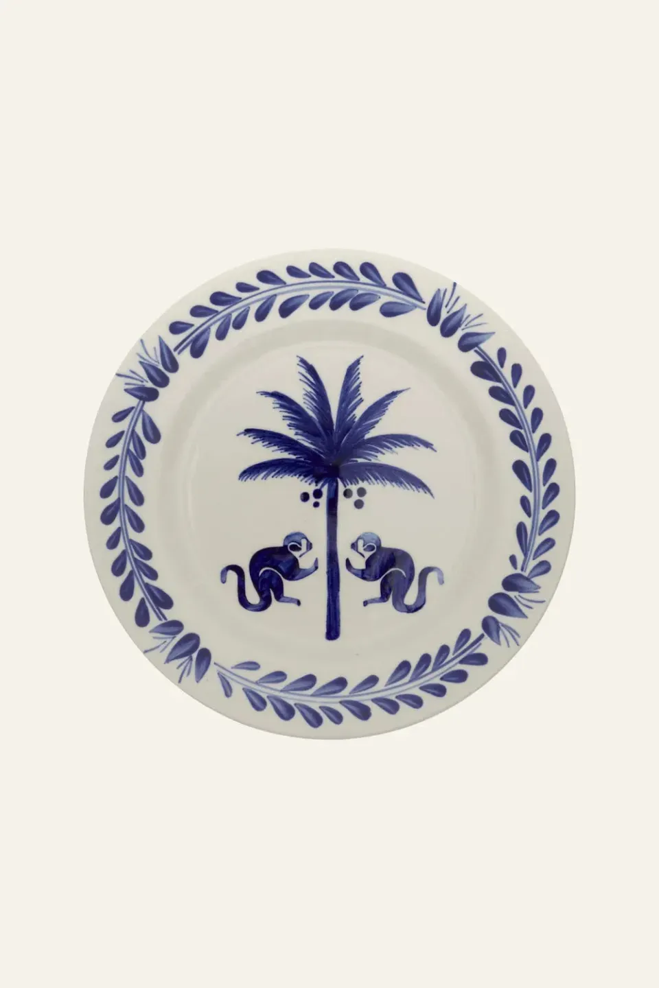 Johanna Ortiz Saimiri Set 2 piatti dessert blu