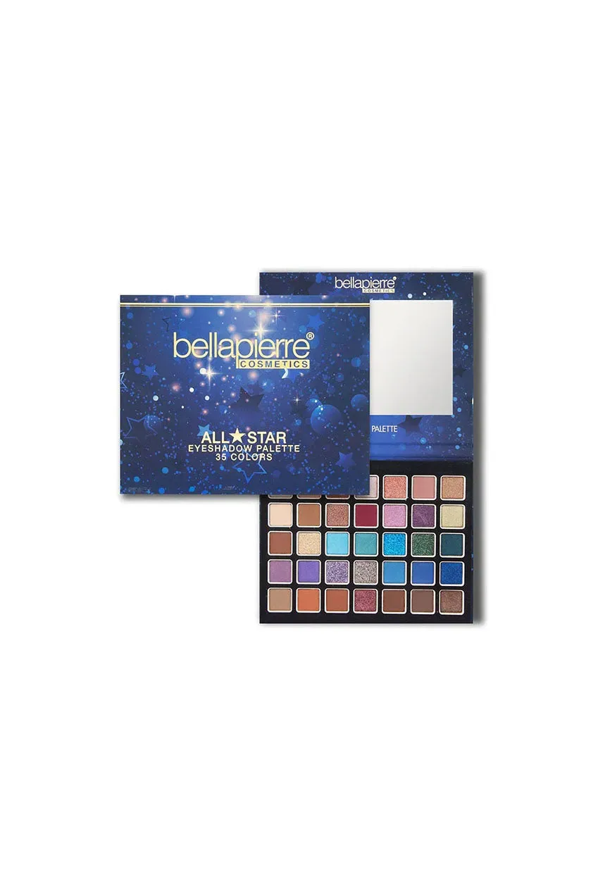 Bellapierre All-Stars Palette ombretti 35 colori opachi