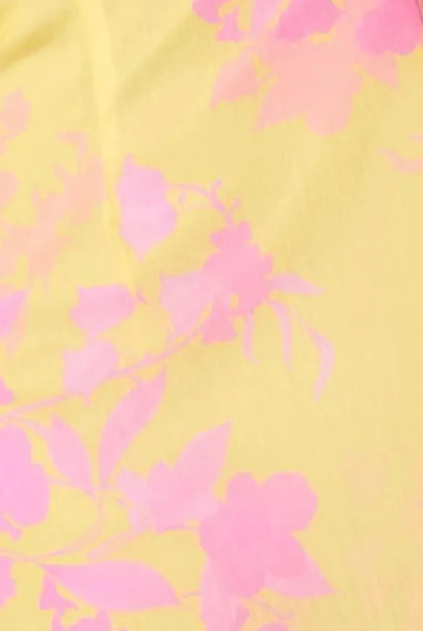 Chi Chi London Frill abito midi giallo 10 floreale