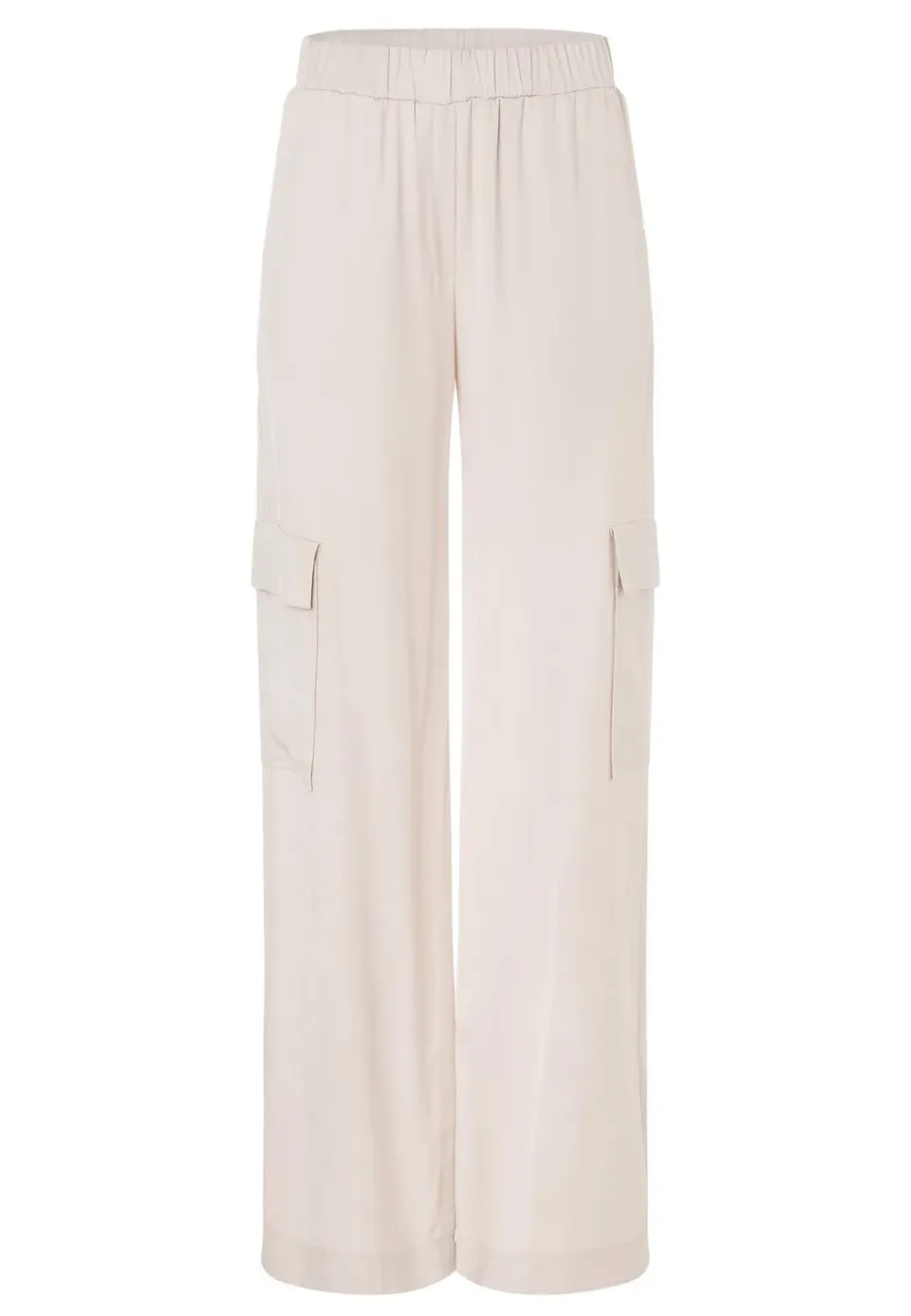 Ana Alcazar Raklis pantaloni cargo beige in cotone