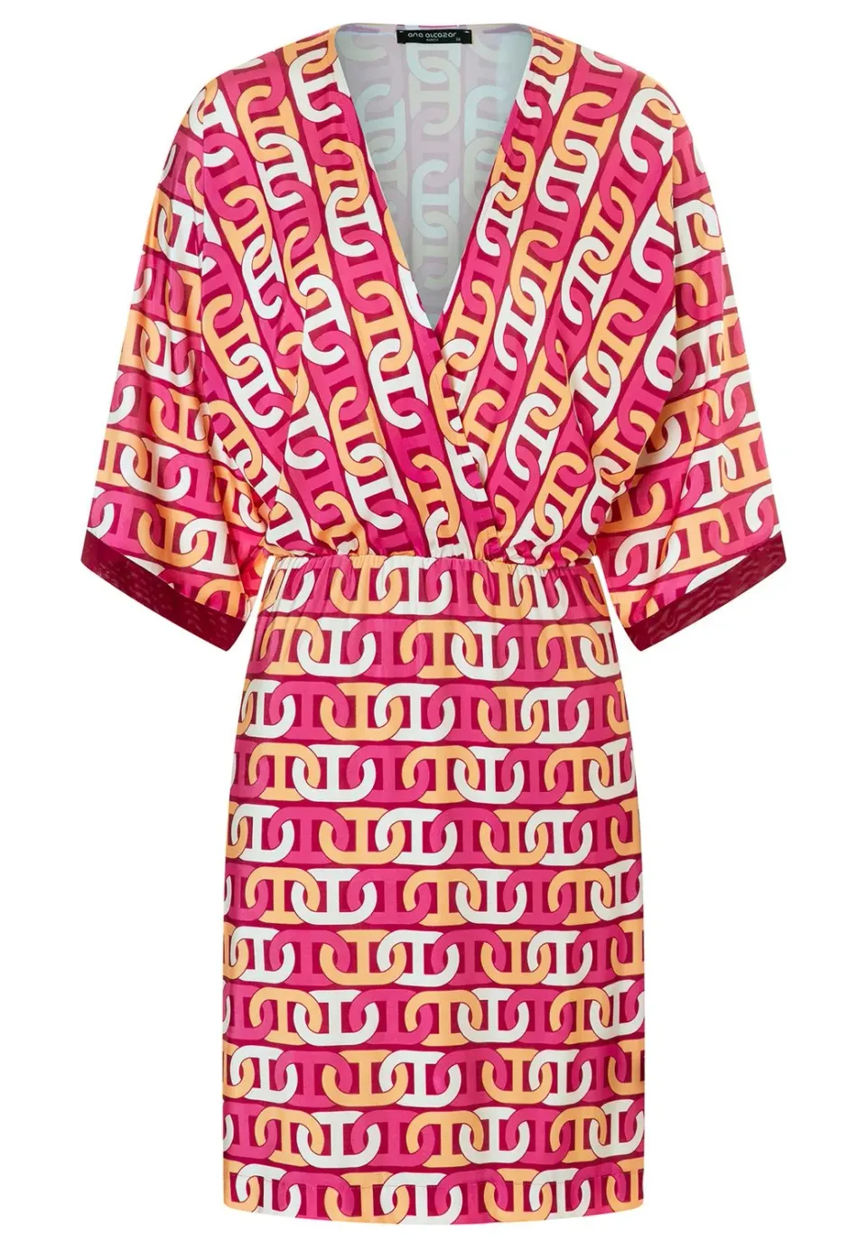 Ana Alcazar Wibby abito kimono corto fantasia