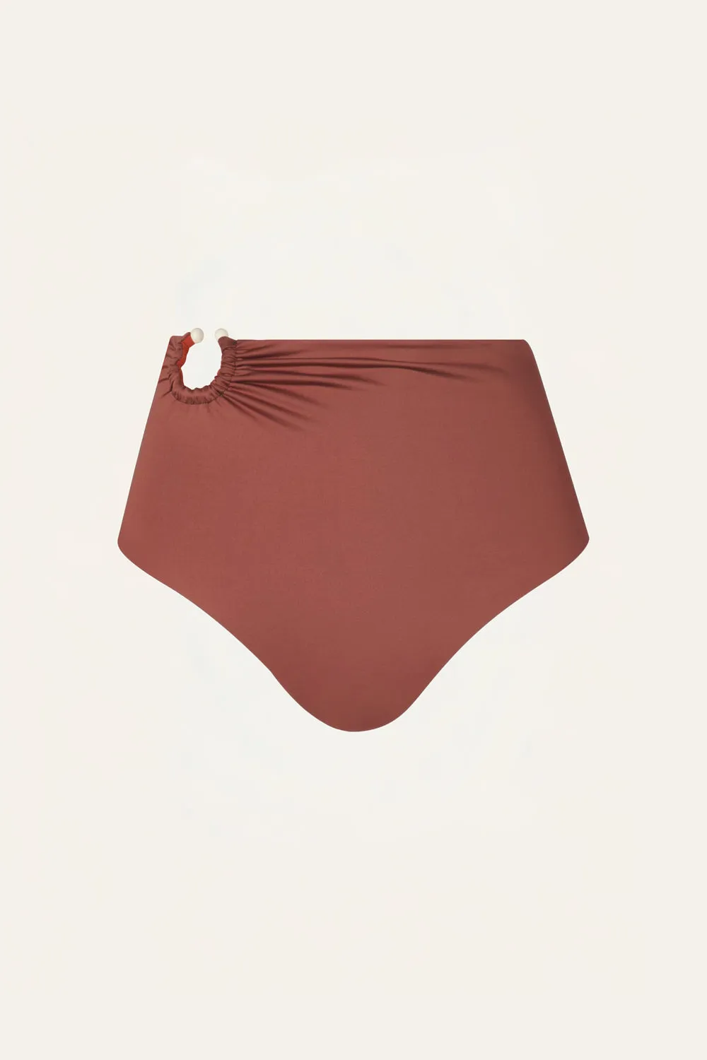 Johanna Ortiz Taita slip bikini rosso vita alta
