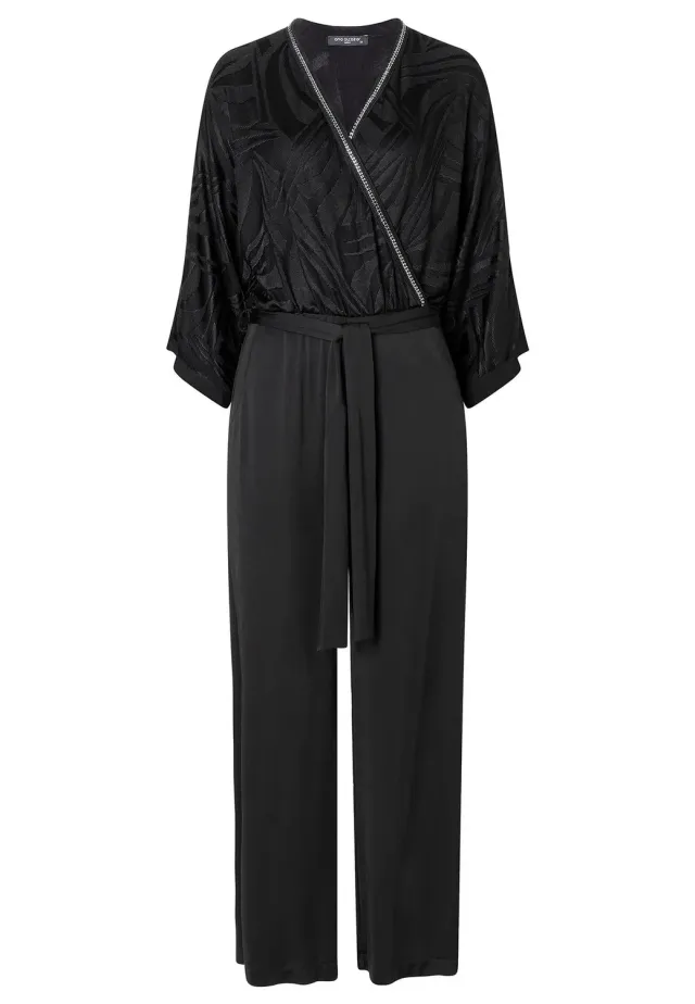 Ana Alcazar Sona tuta jumpsuit nera elegante