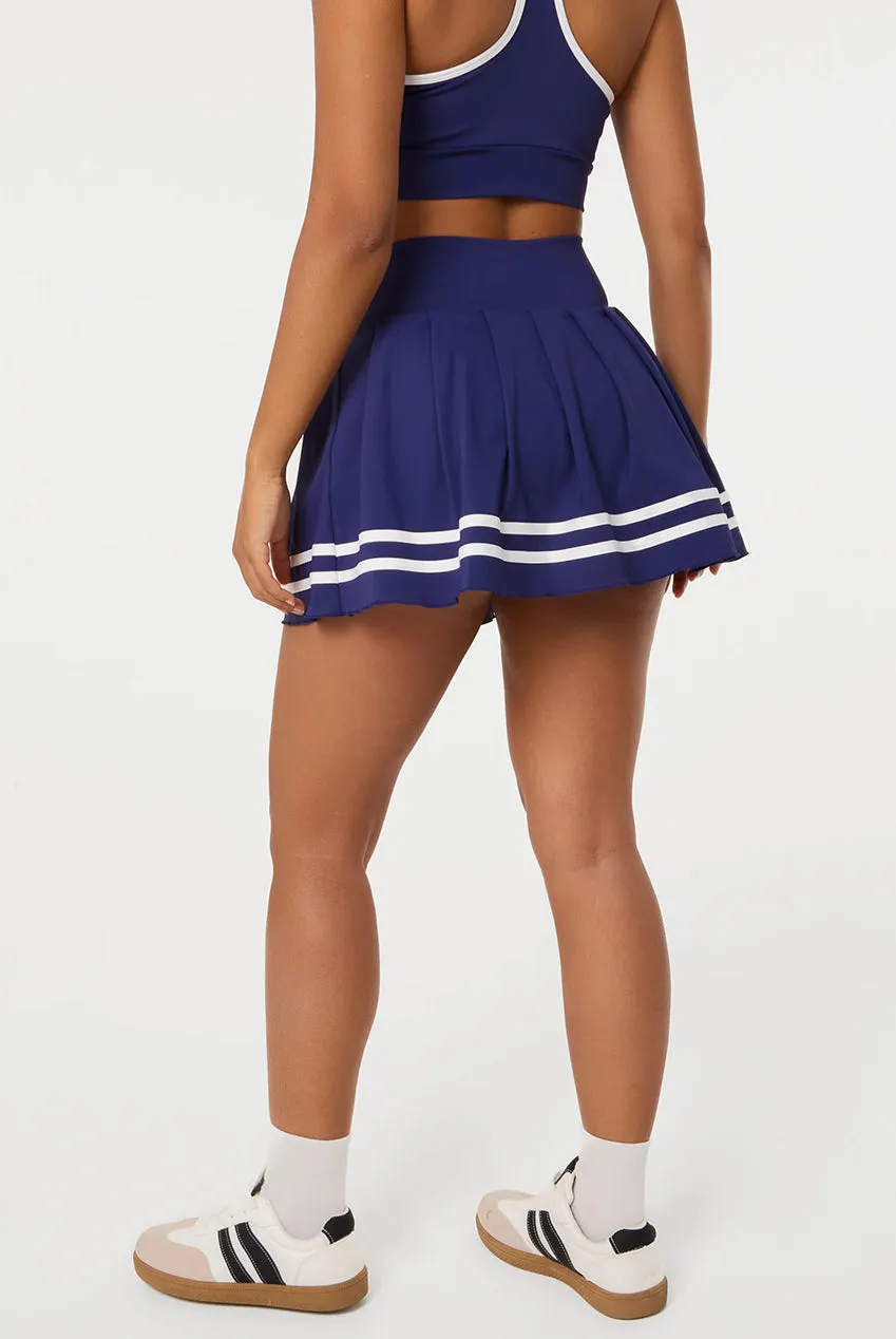 Pink Vanilla Active Gonna Pantalone Navy Taglia S preppy