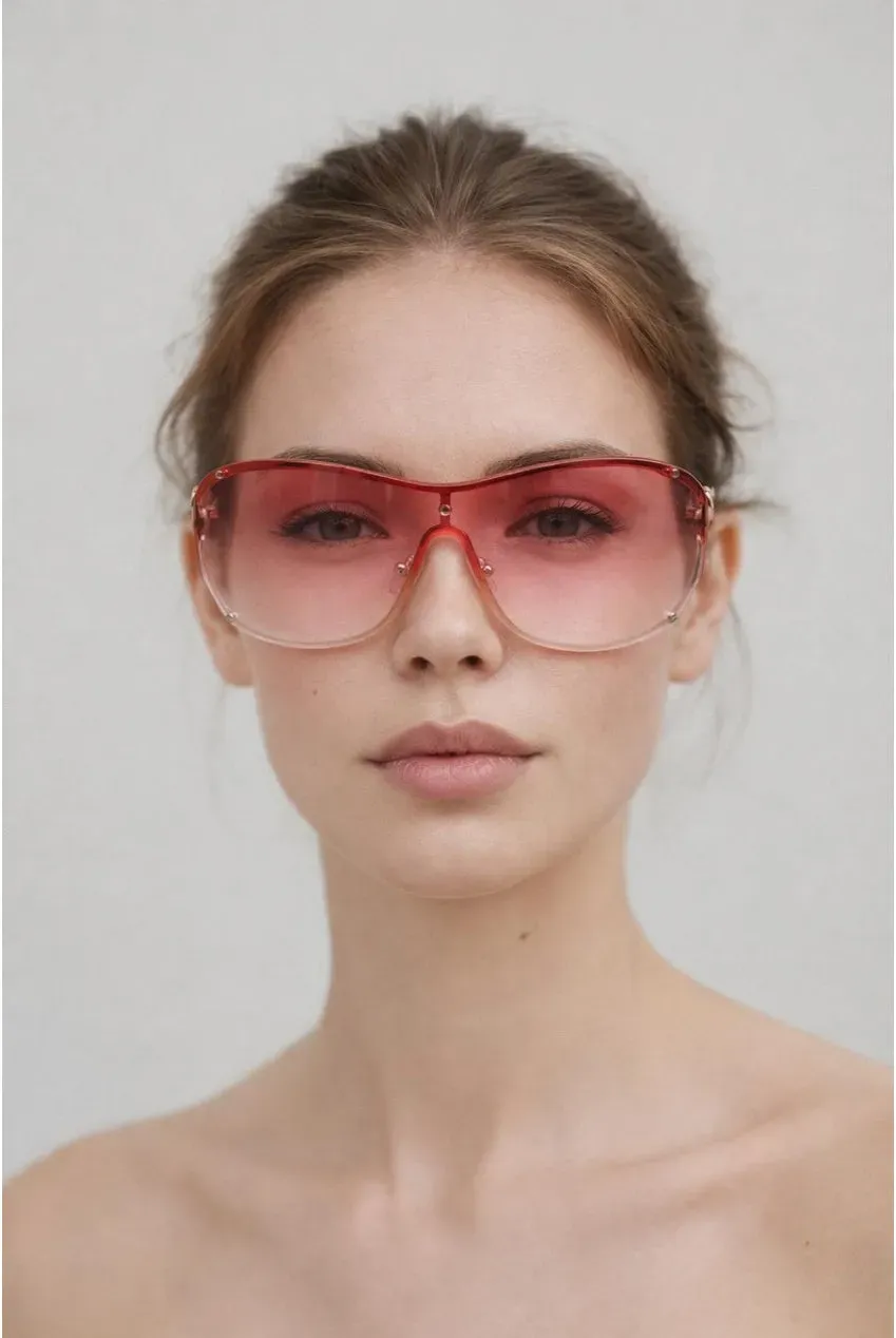 SVNX Vintage Rose SG2604109 occhiali rosa avvolgenti
