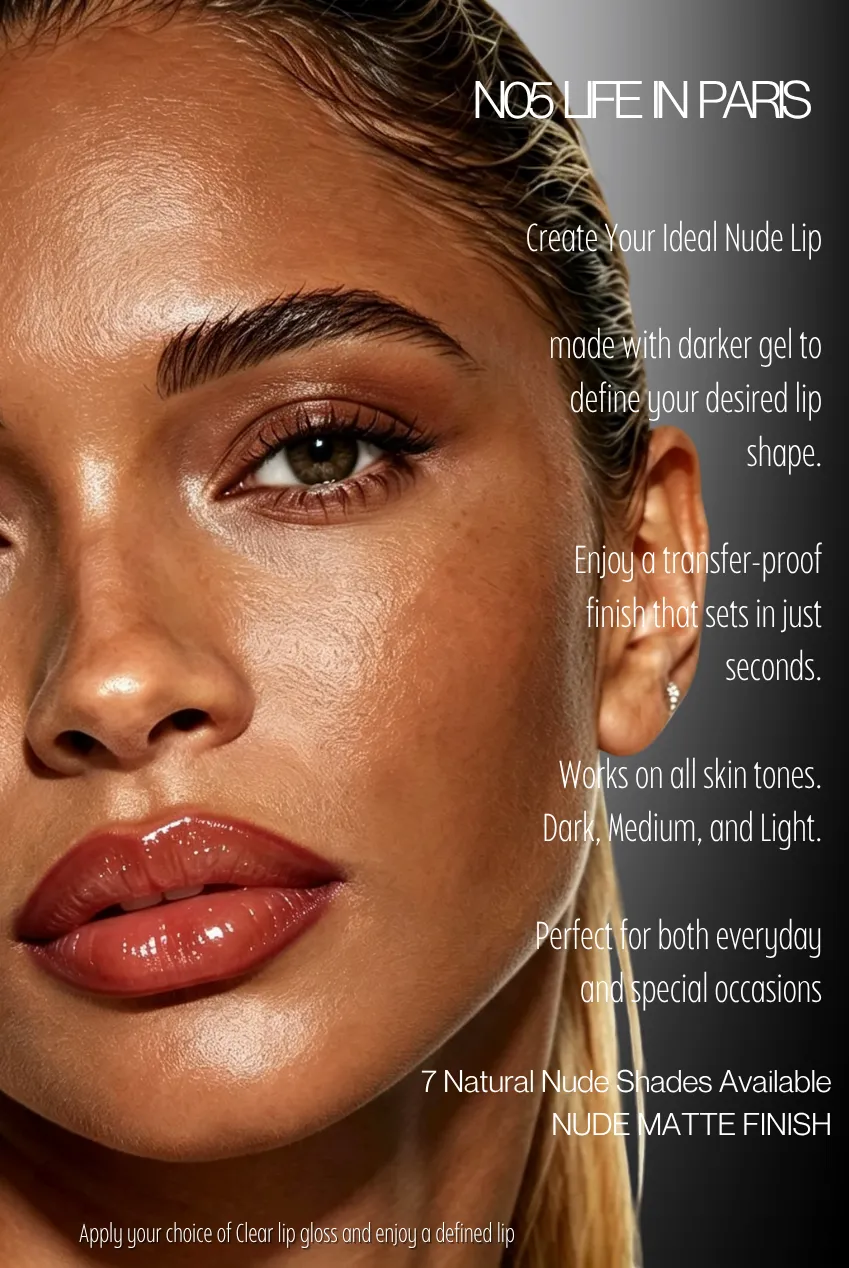 Naylaleex Rebel N05 tinta labbra peel off nude bright red