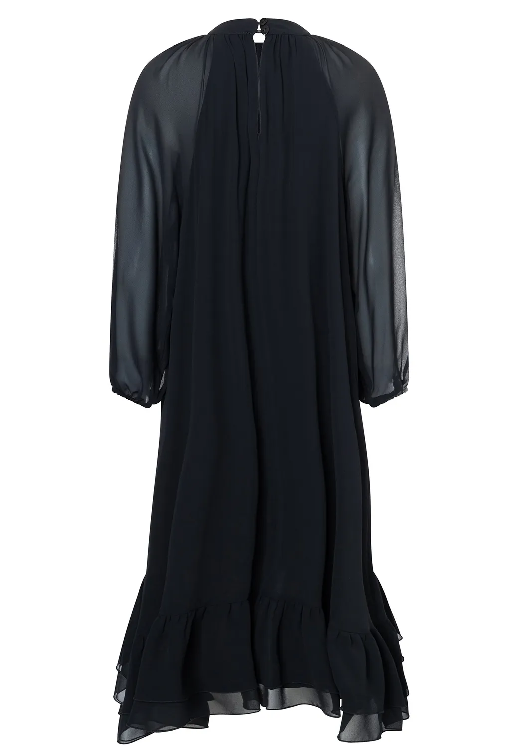 Ana Alcazar Ablya abito chiffon rosa midi