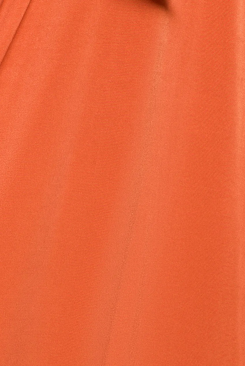 Goddiva Multiway Tie-Up abito maxi arancione