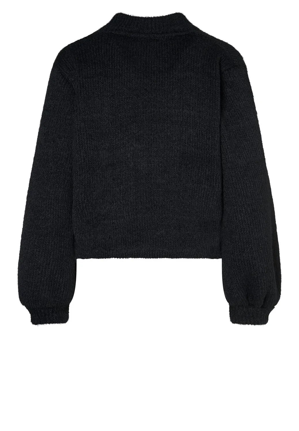 Ana Alcazar Enaya maglione scollo V nero peluche