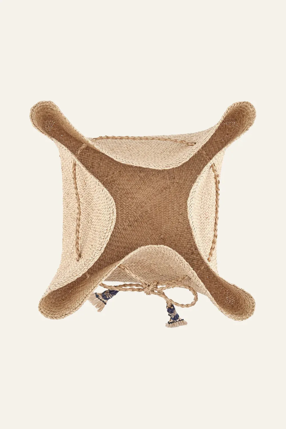 Johanna Ortiz Ocaña Bread Basket cestini pane blu set 2