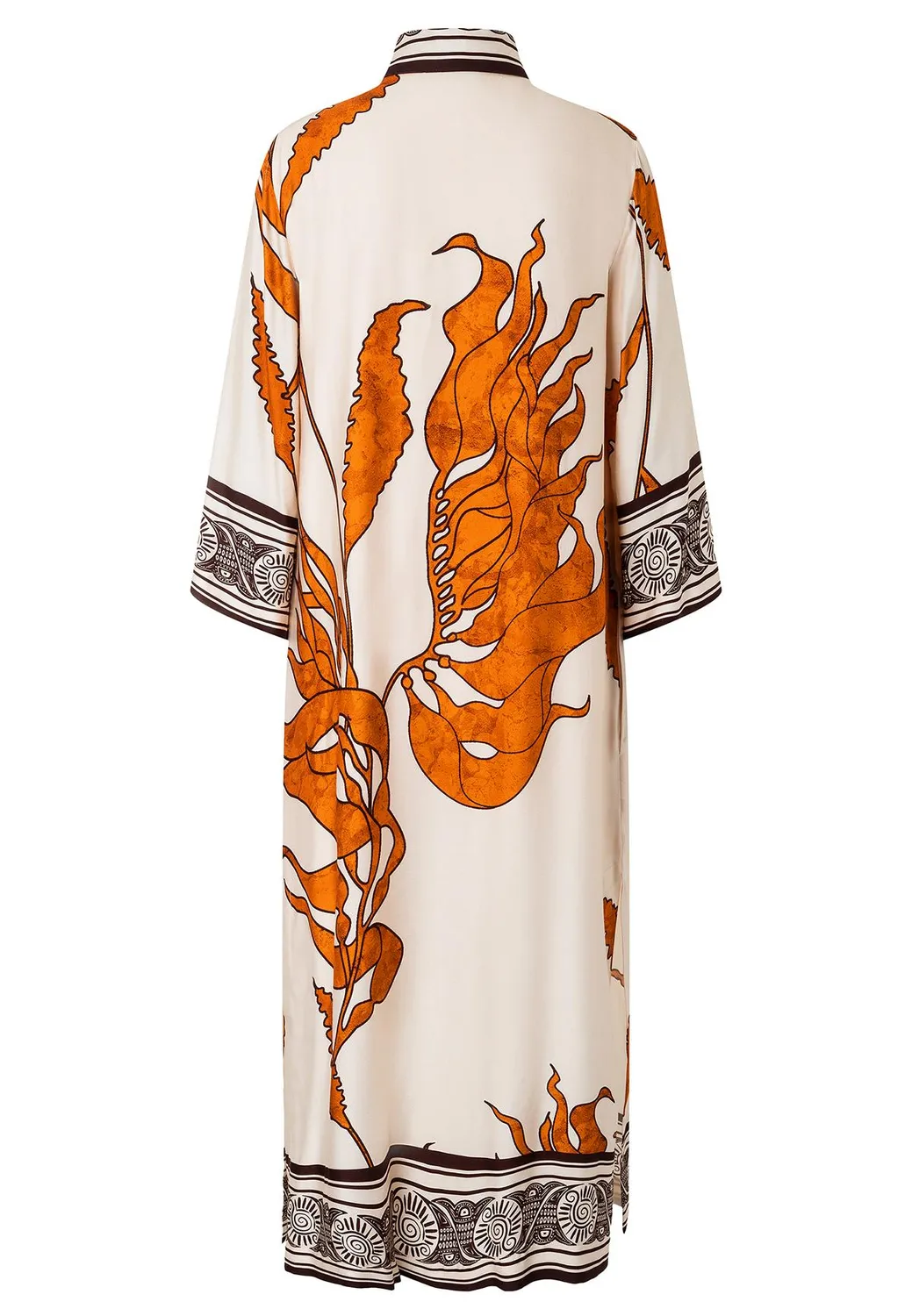 Ana Alcazar Shirt Dress Palola vestito chemisier satin