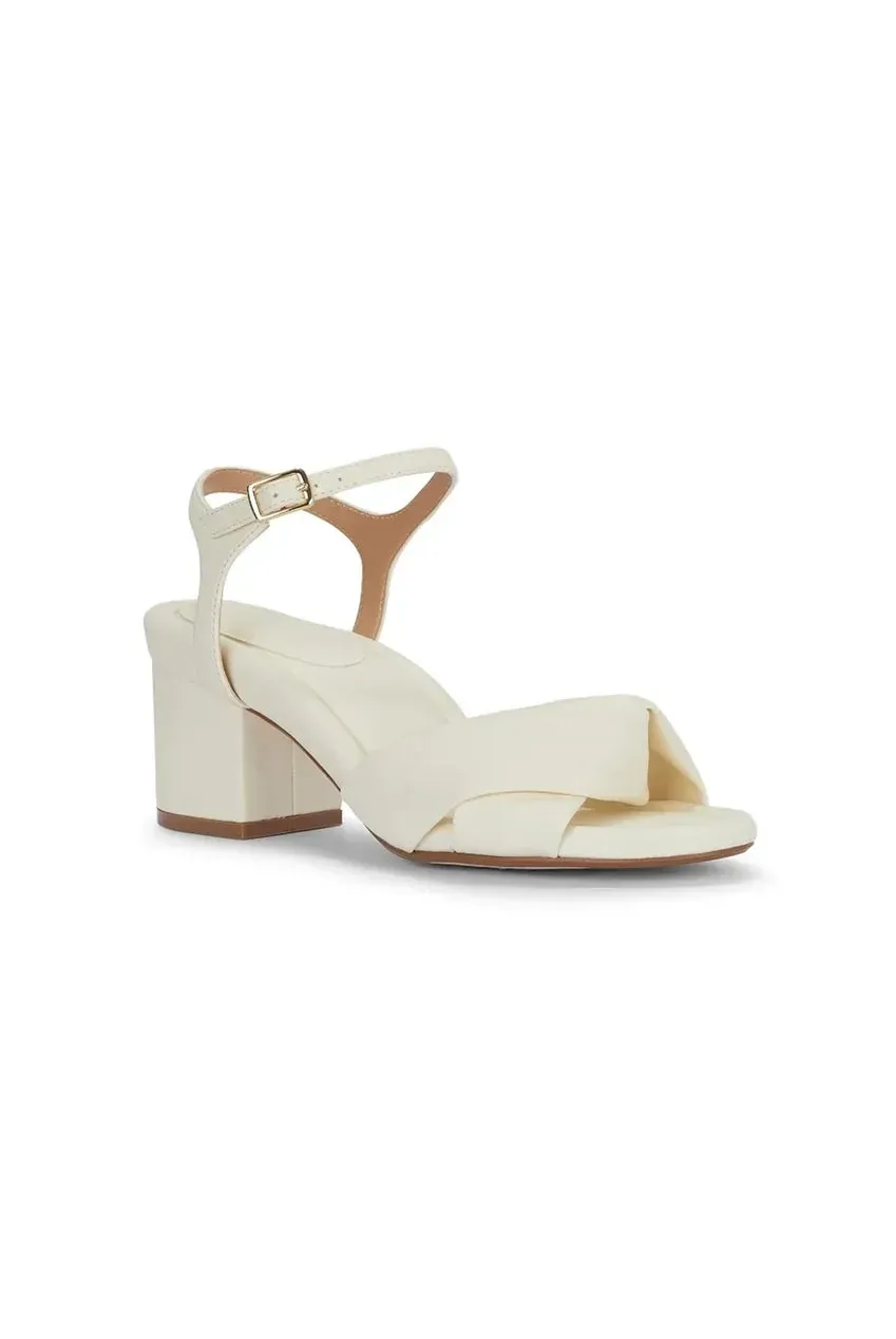 Malow London Bella sandali neri tacco 5,5 cm