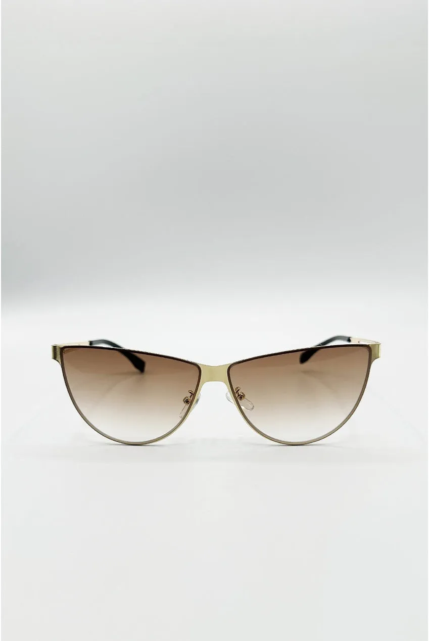 Goddiva SVNX SG2602306 occhiali da sole marrone UV400