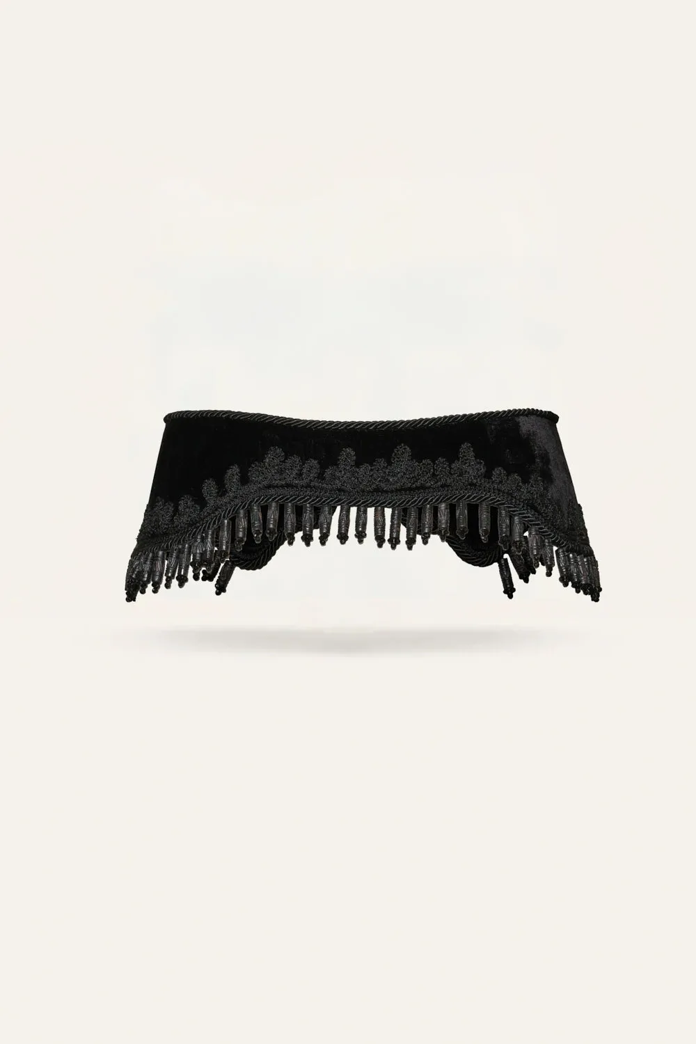 Johanna Ortiz Velvet Illusion cintura nera avvolgente