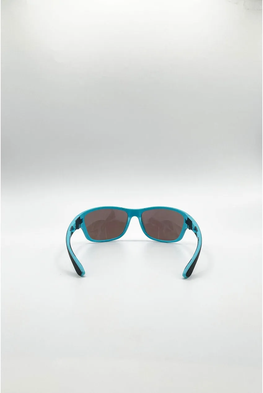 SVNX Racer occhiali da sole blu specchio