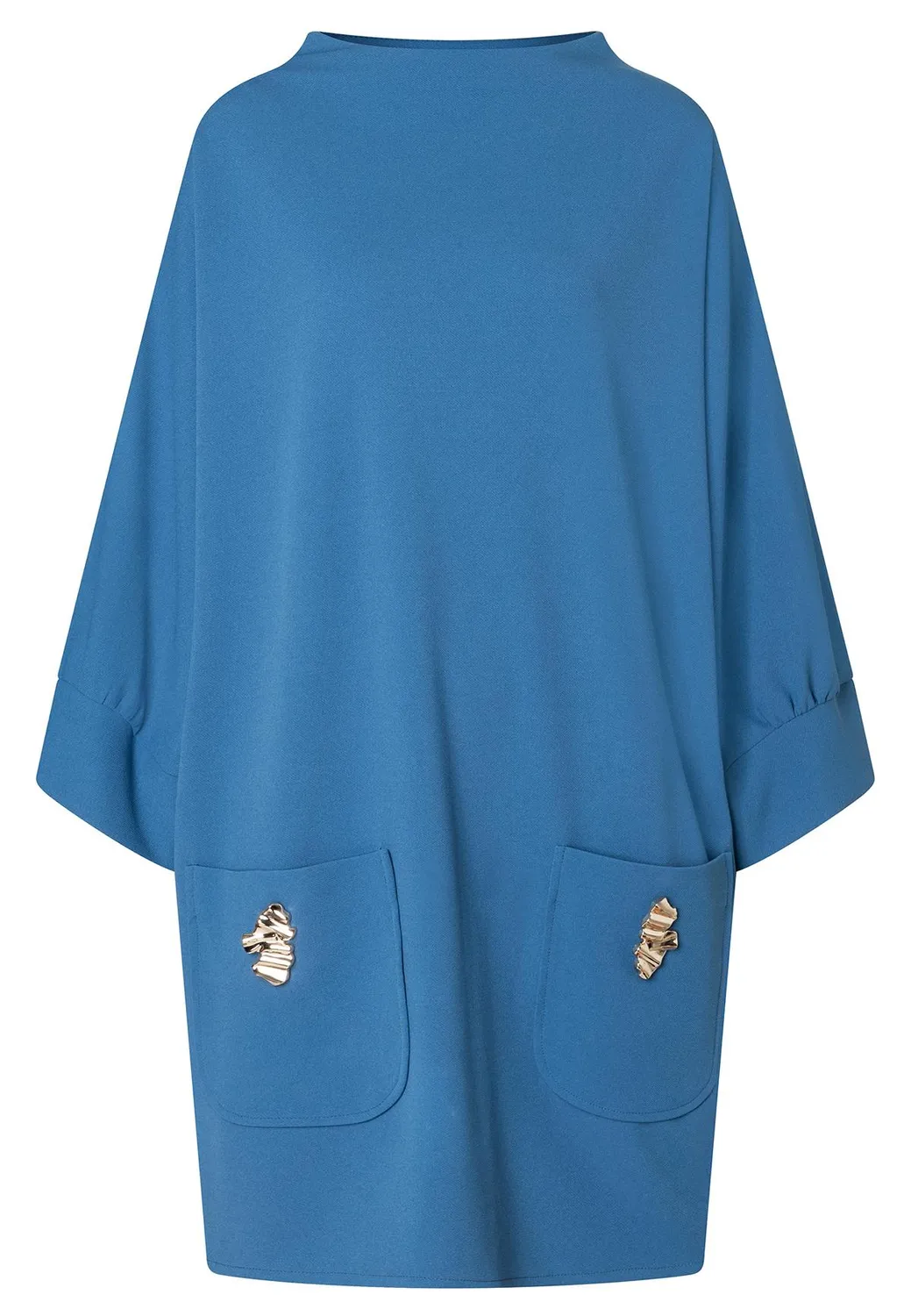 Ana Alcazar Adwea abito oversize blu tasche