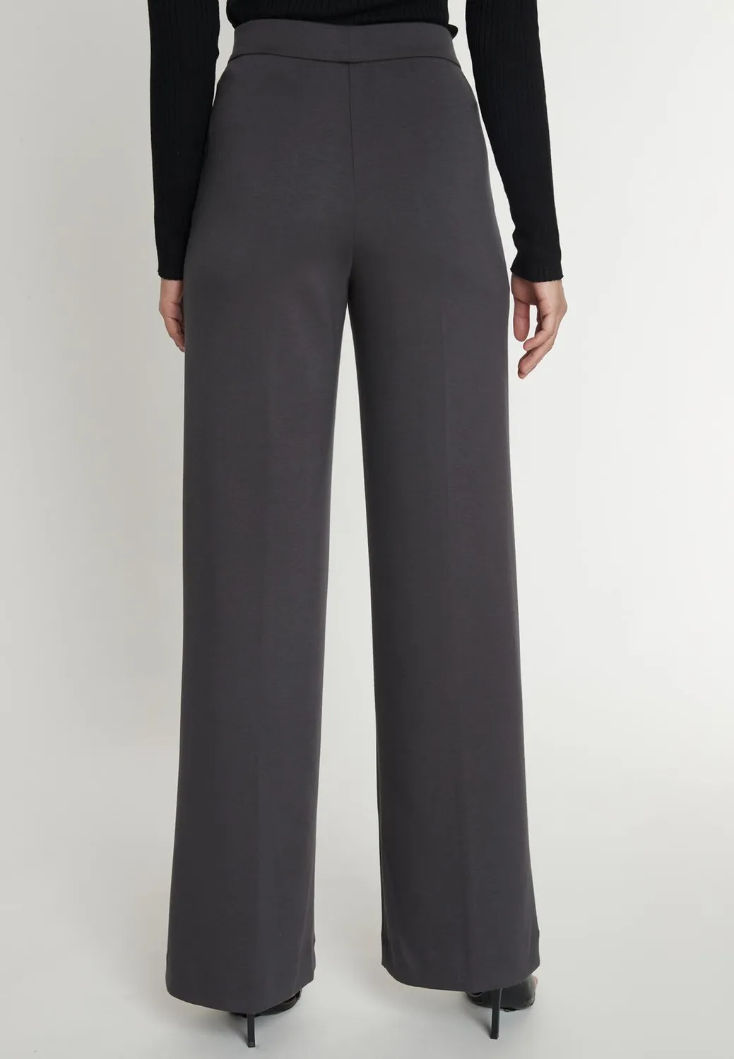 Ana Alcazar Irmy pantaloni Marlene grigi piega