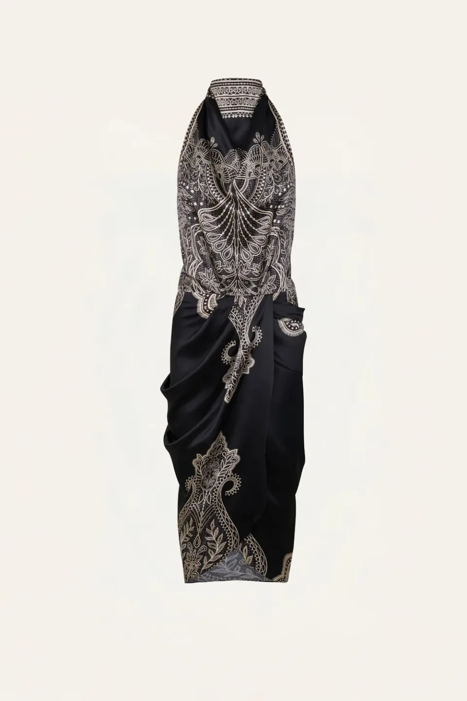 Johanna Ortiz Radical Grace Top seta nero
