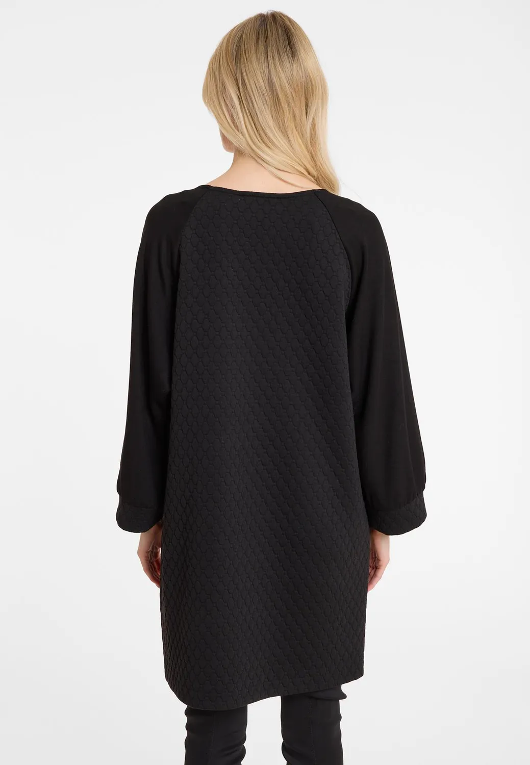 Ana Alcazar Adlara abito nero oversize