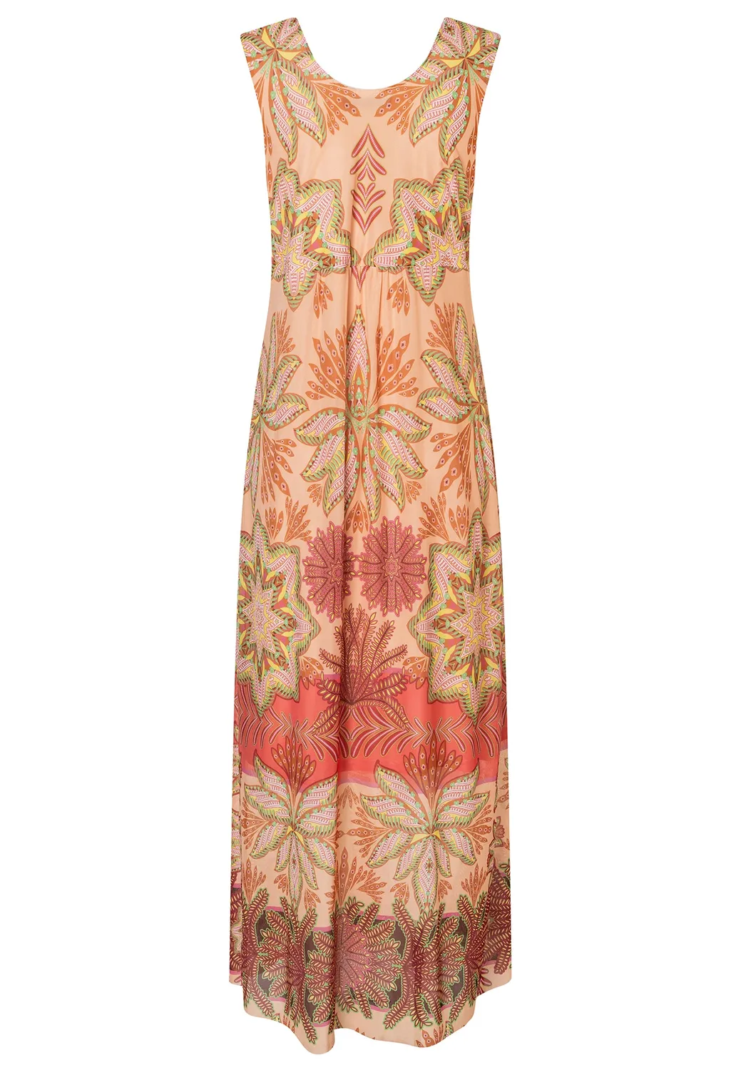 Ana Alcazar Deria maxi abito floreale paillettes