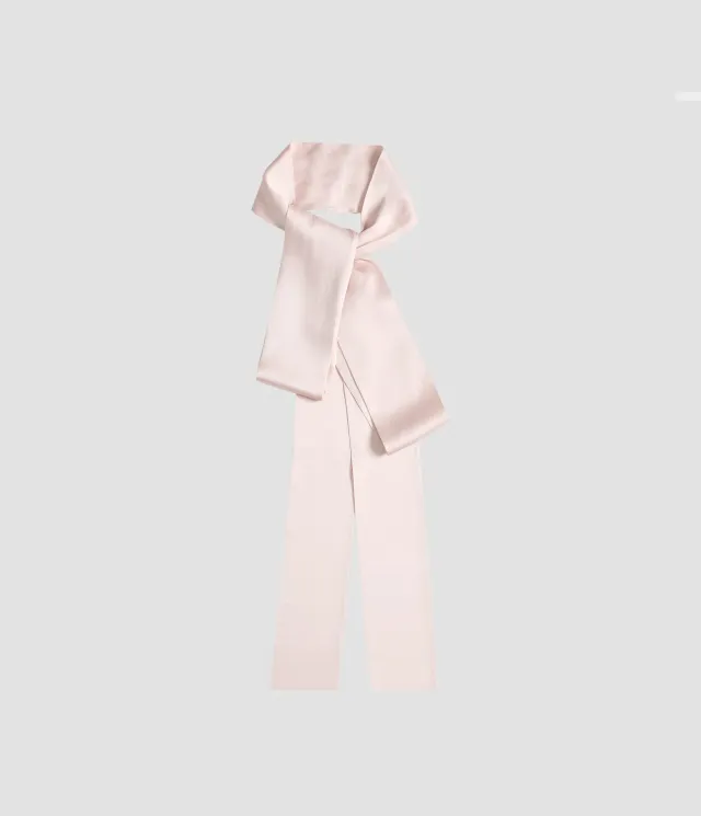 Erdem foulard raso cady lungo 3,5m avorio