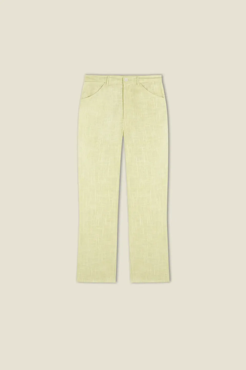 Dahlia Cecil pantaloni unisex cotone khadi dritti