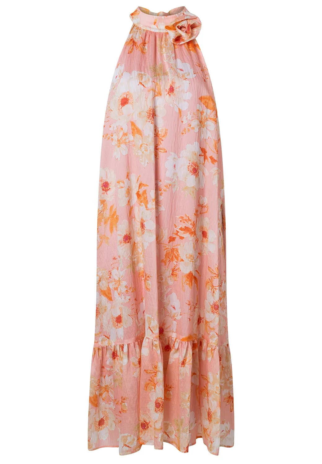 Ana Alcazar Doreyak abito midi fiori scollo holder