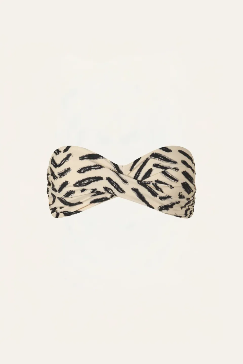 Johanna Ortiz Sea Sprite top bikini fascia ecru XS-XL