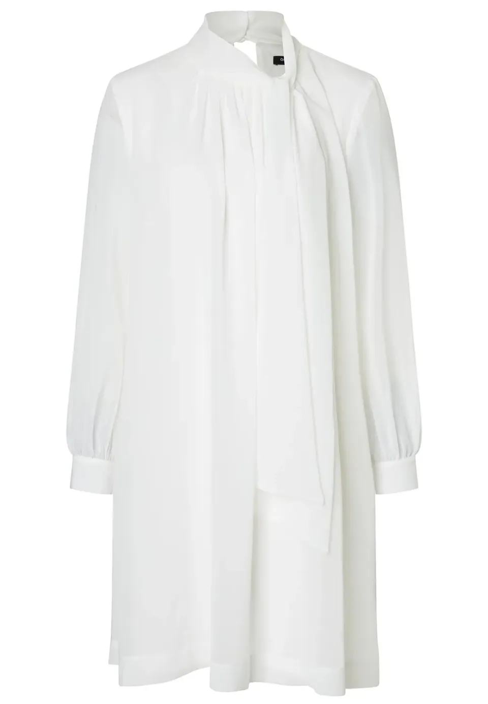 Ana Alcazar Tiwea abito chiffon bianco corto