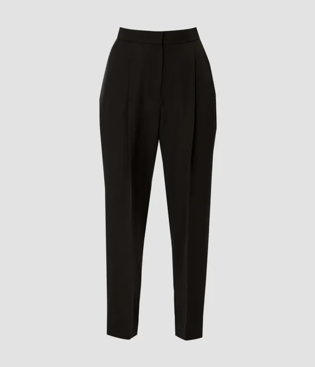 Erdem Grain De Poudre Tailored pantalone nero