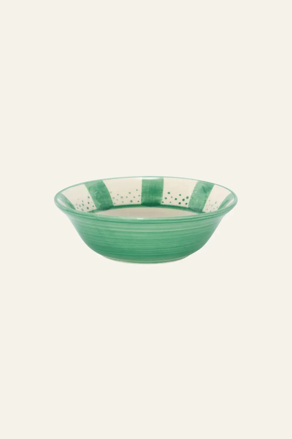 Johanna Ortiz Palma Real set 2 ciotole menta ceramica