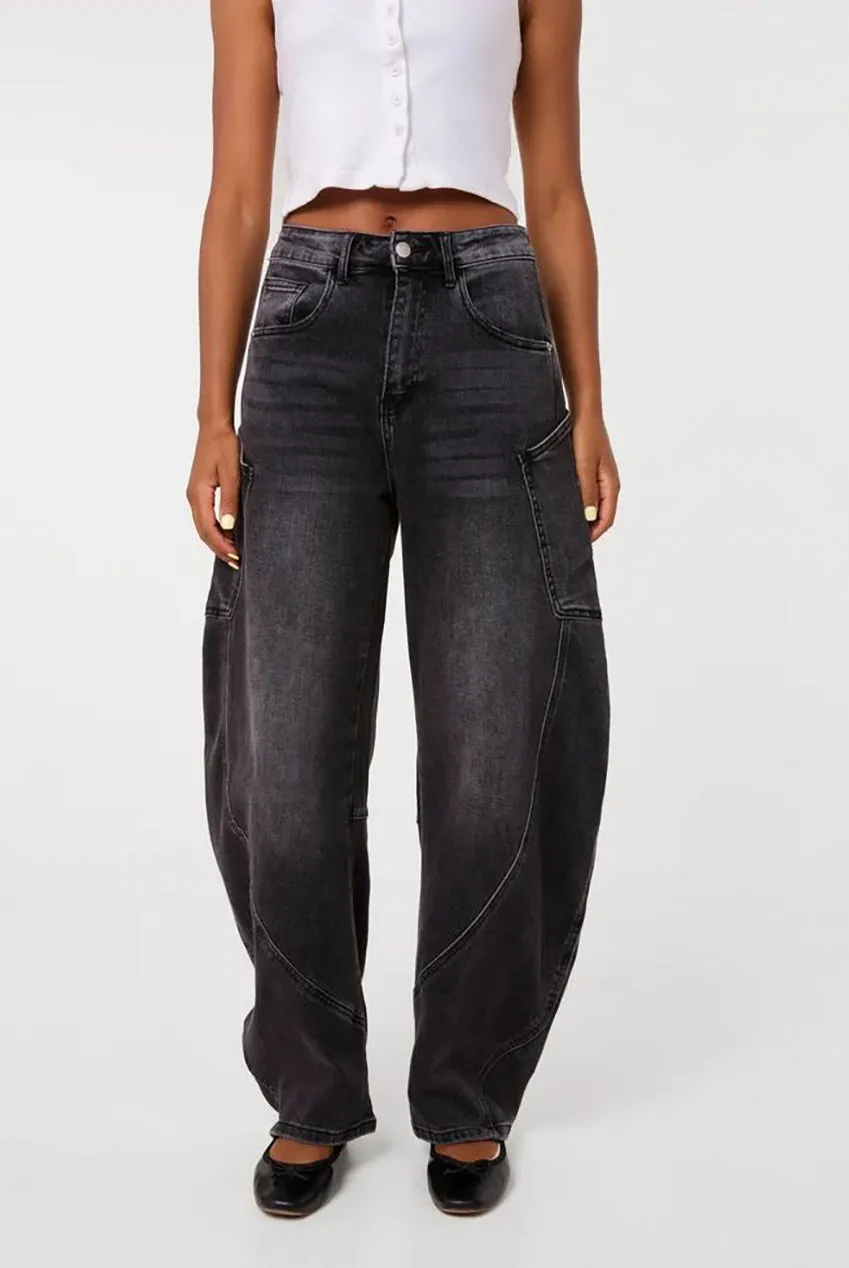 Pink Vanilla Extreme Cargo Balloon jeans grigio 10