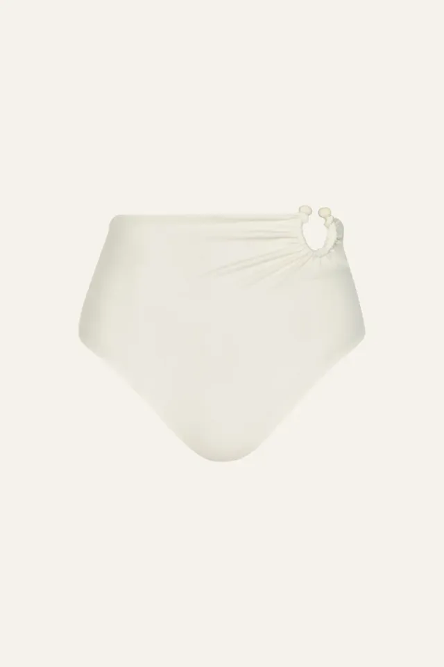 Johanna Ortiz Marinera slip bikini vita alta ecru