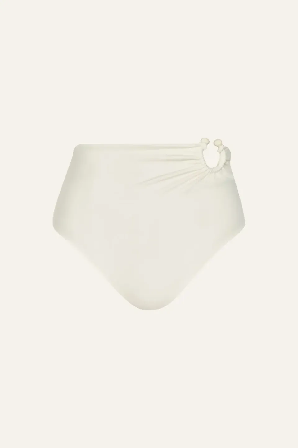 Johanna Ortiz Marinera slip bikini vita alta ecru