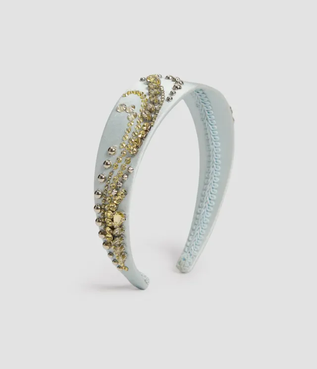 Erdem Embroidered Headband cerchietto elegante