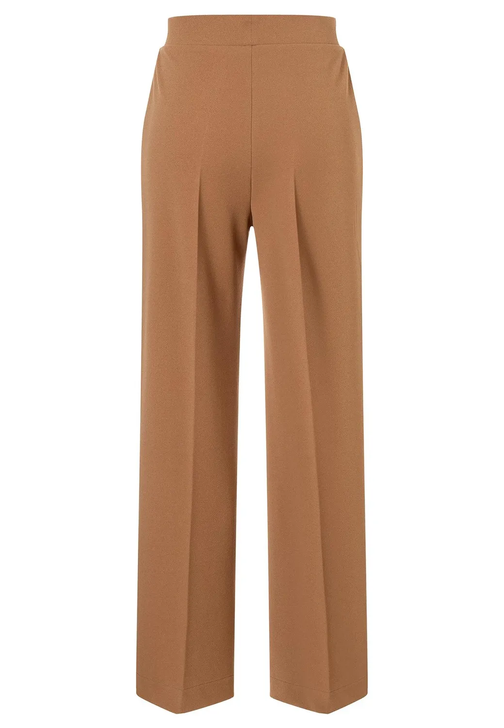 Ana Alcazar Silka pantaloni palazzo cappuccino