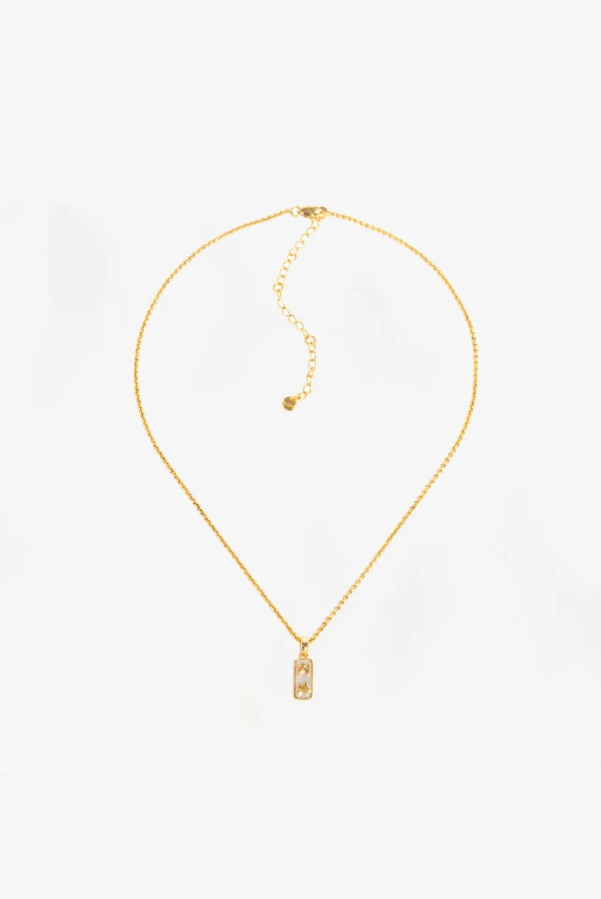 Uchi & Soto Kin Gold collana pendente oro barra