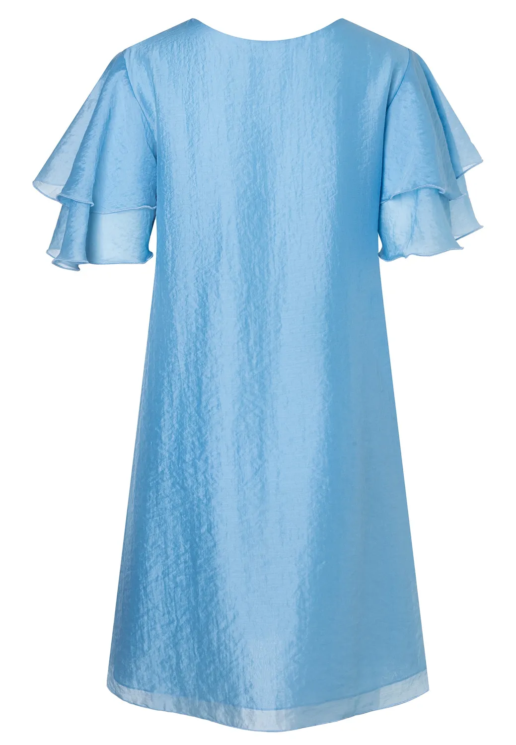 Ana Alcazar Duzia abito balze mini azzurro lyocell