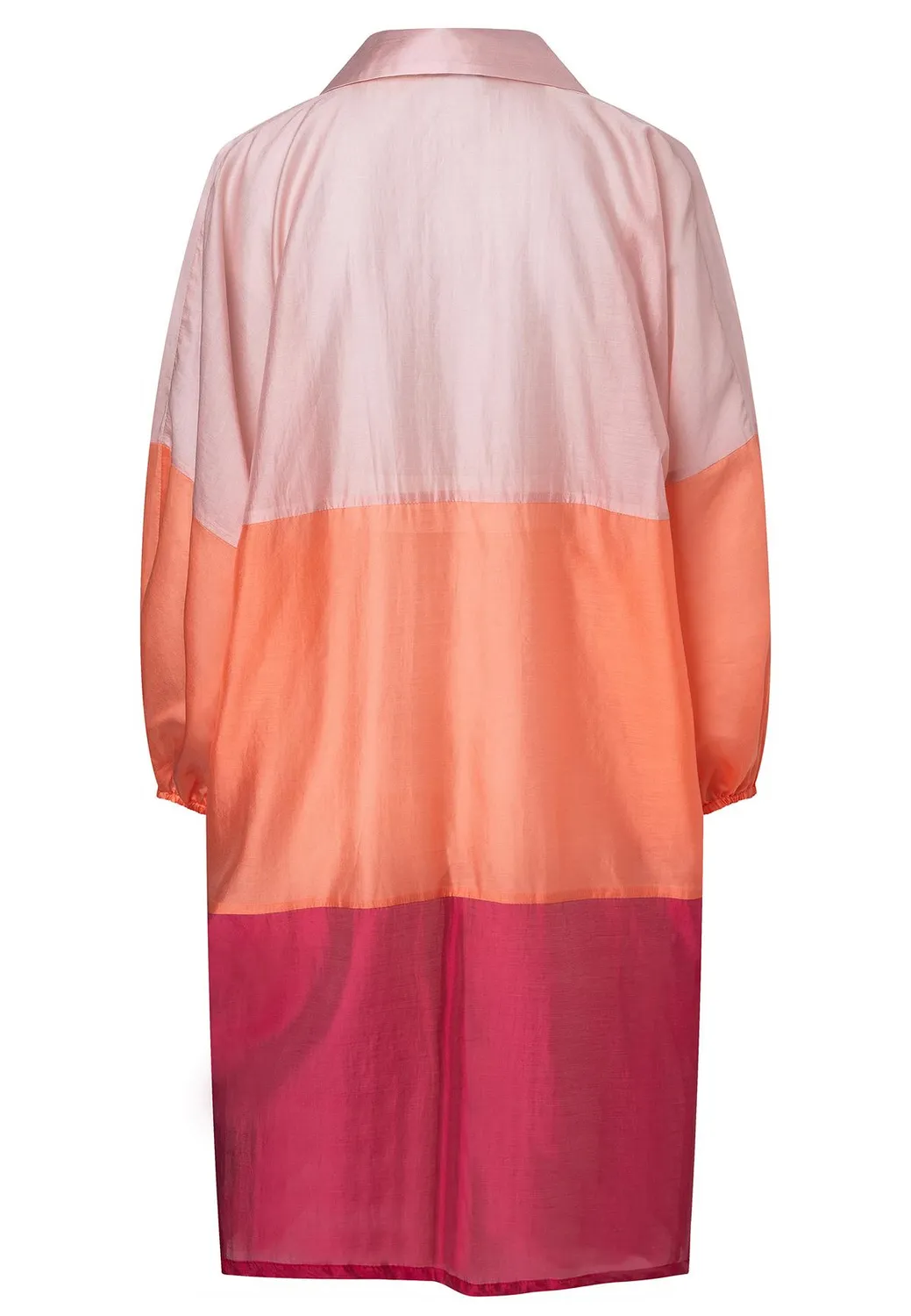 Ana Alcazar Waka camicia lunga lyocell multicolor