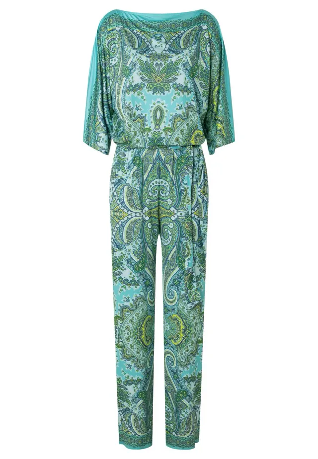 Ana Alcazar Pidona tuta jersey fantasia paisley