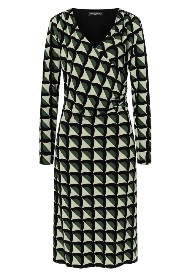 Ana Alcazar Mojara abito portafoglio fantasia 60s