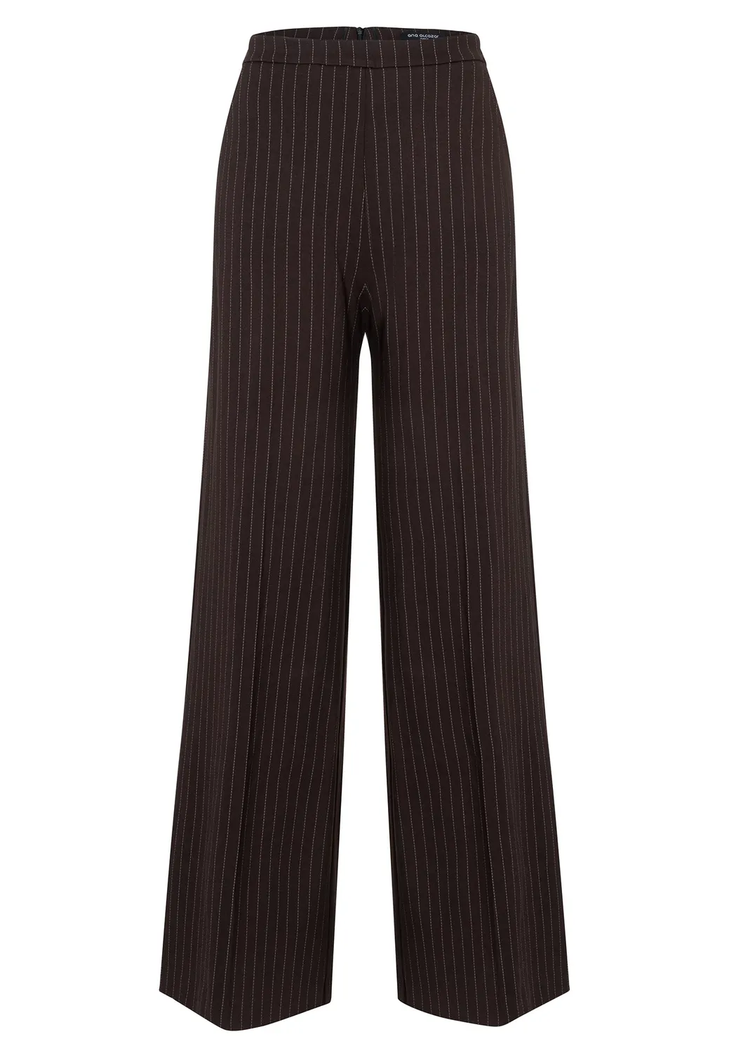 Ana Alcazar Marlene Eweltis pantaloni palazzo gessati