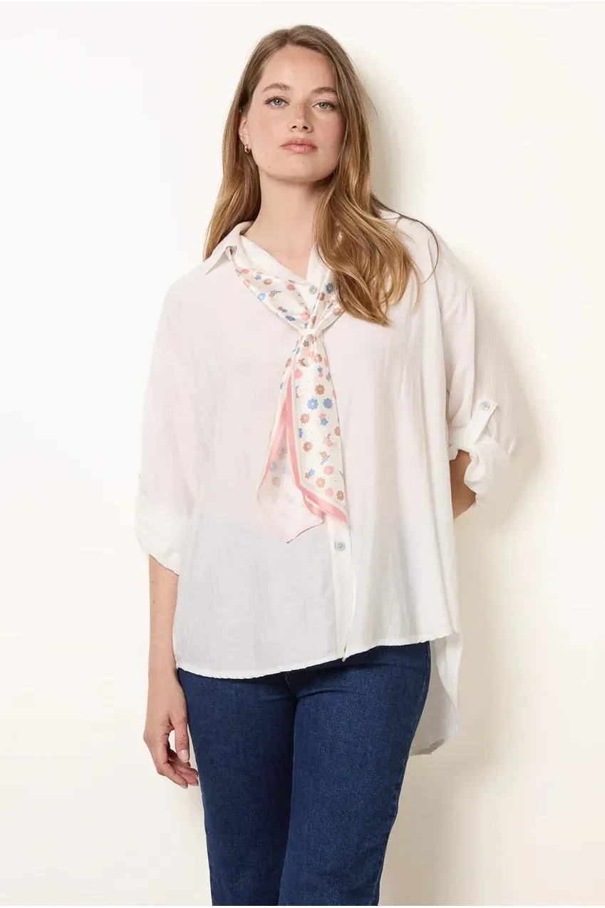 Blue Vanilla Camicia Giallo Limone Viscosa Taglia Unica