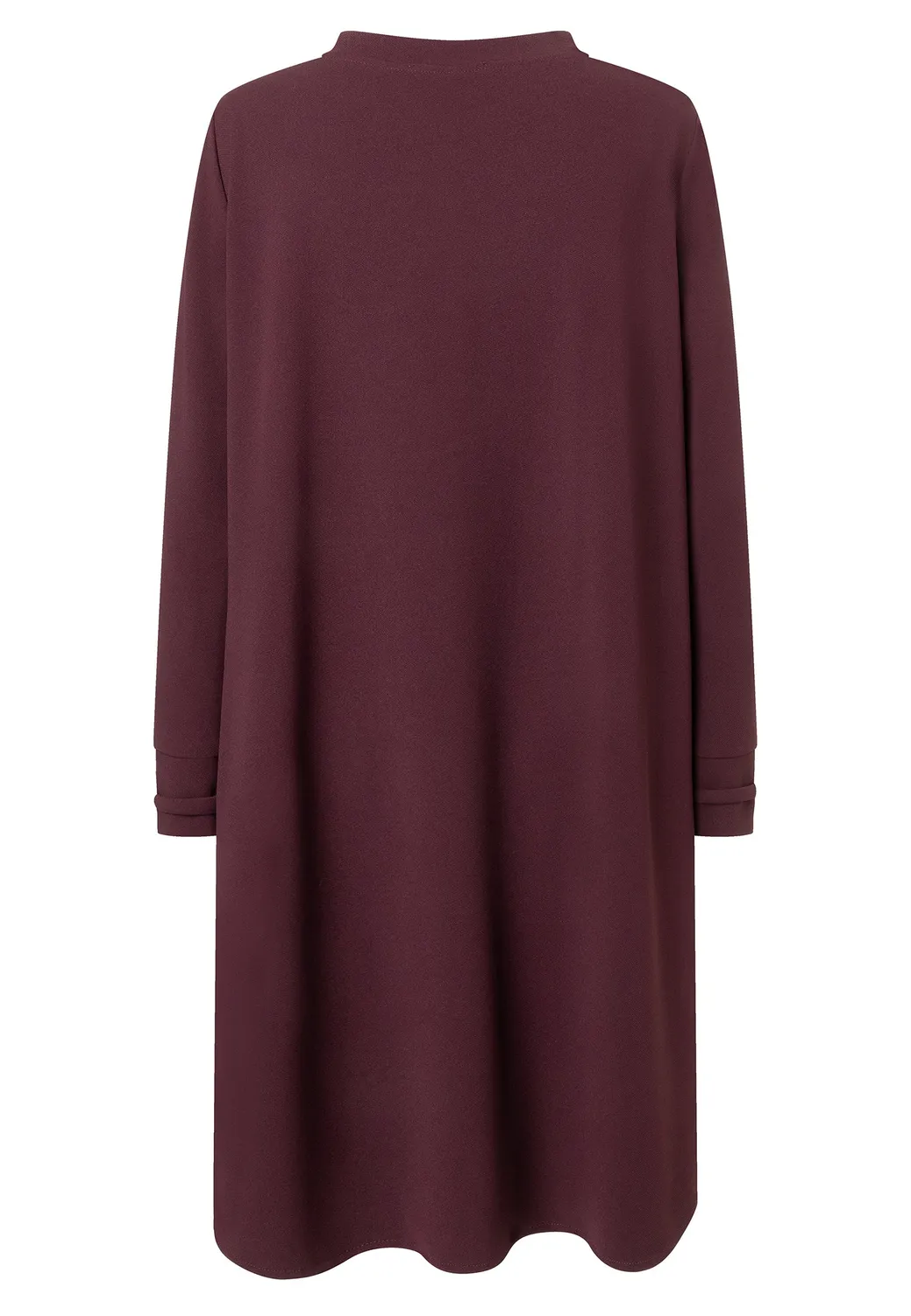 Ana Alcazar Elyon abito corto crepe con tasche