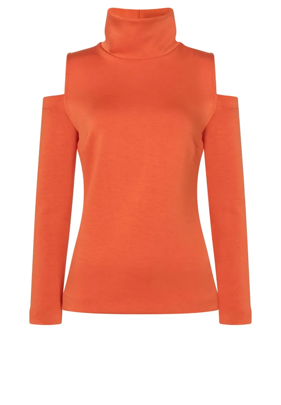 Ana Alcazar Senta top cut-out arancione