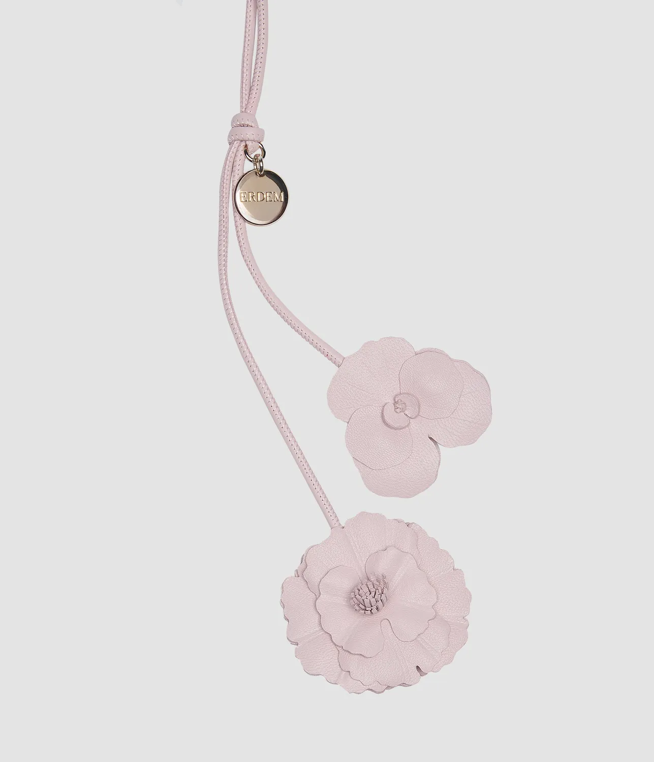 Erdem Flower Leather charm borsa pelle fiore
